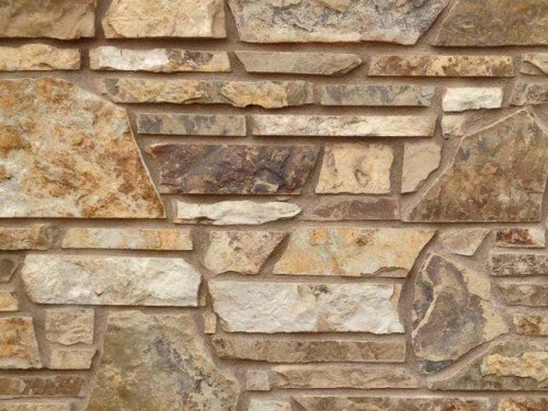 Natural Stone Veneer Sequoia Brown with Centurion in Arizona