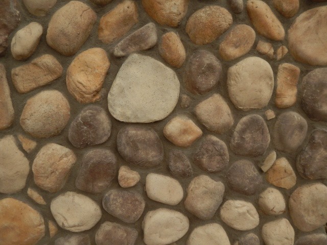 River Rock Earth Blend Stone Veneer From Centurion Stone Of Arizona