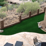 Picture of a recent Chandler Fake Grass Project By Centurion Stone