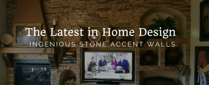 The latest in home design accent walls banner