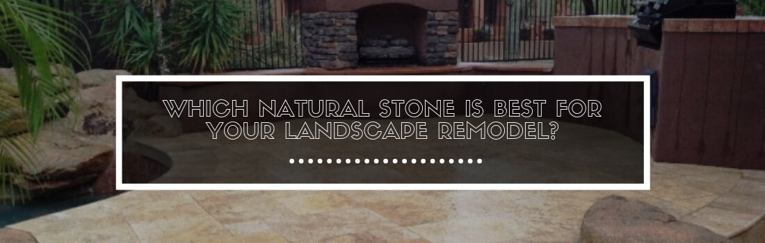 Natural Stone in Landscape