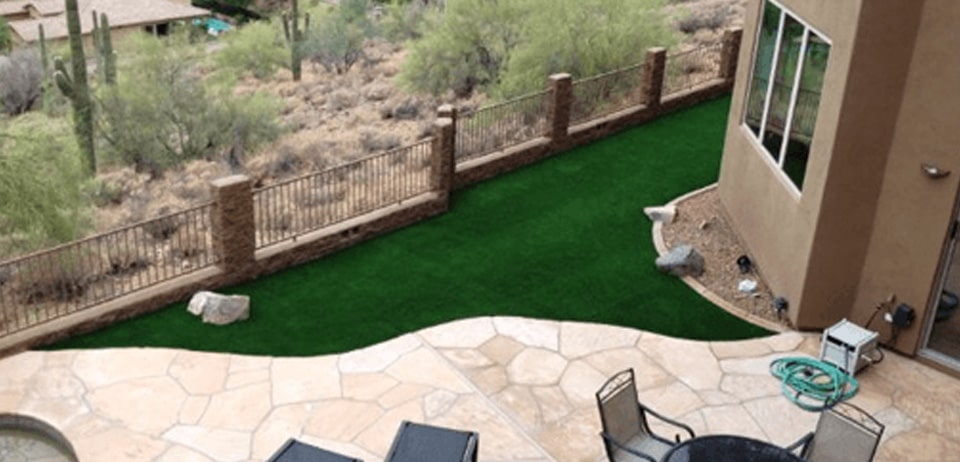 elegant dark artificial grass outdoor in arizona