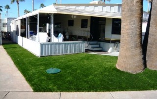 artificial grass garden irregular shape space outdoor