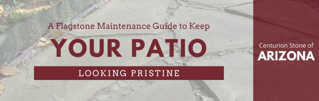 Flagstone Maintenance guide patio banner