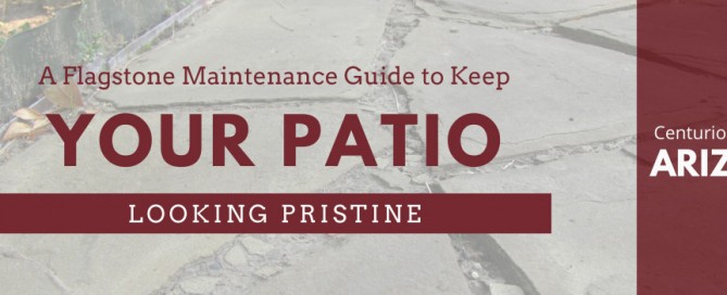 Flagstone Maintenance guide patio banner