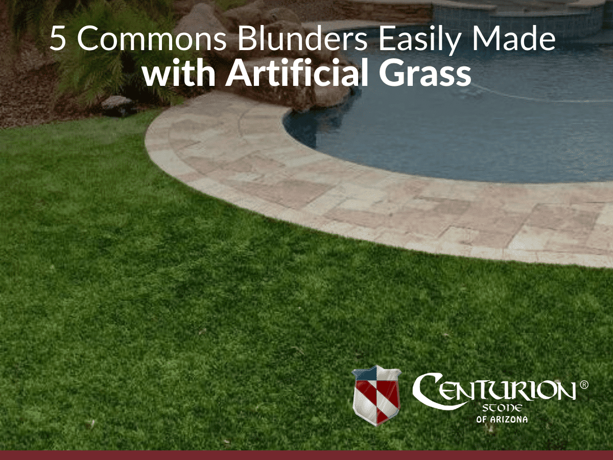 5 Commons Blunders Easily Made with Artificial Grass
