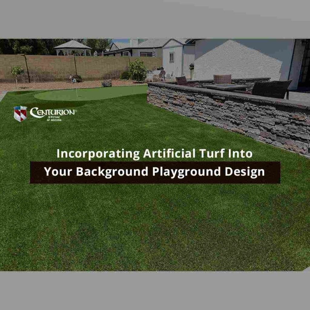 Incorporating Artificial Turf Into Your Background Playground Design