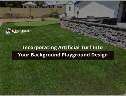Incorporating Artificial Turf Into Your Background Playground Design