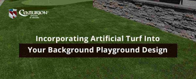 Incorporating Artificial Turf Into Your Background Playground Design