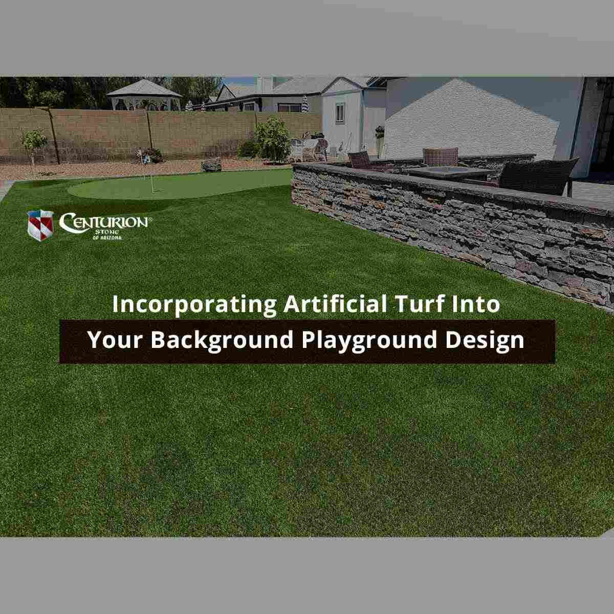 Add Artificial Turf In Your Background Playground Design