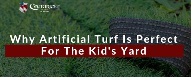 Why Artificial Turf Is Perfect For The Kid's Yard
