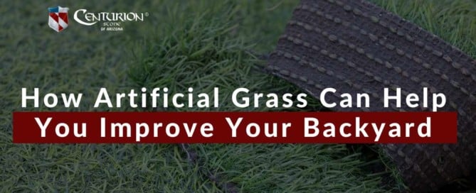 How Artificial Grass Can Help You Improve Your Backyard